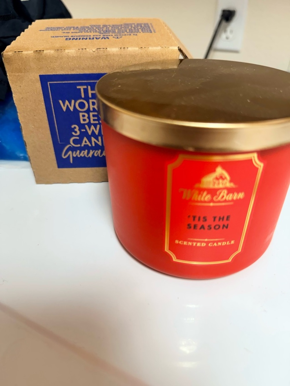 Bath and body works candle